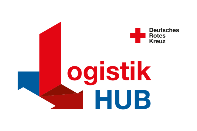 Logo der Logistik HUB des DRK.