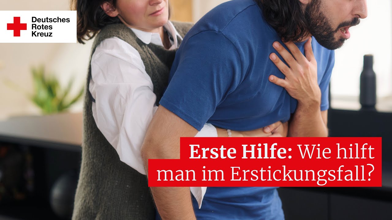Erste Hilfe: Wie hilft man im Erstickungsfall?